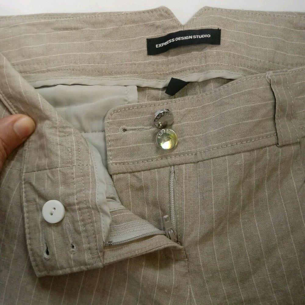 Express Design Studio Beige Dress Pants Women's Size 2.